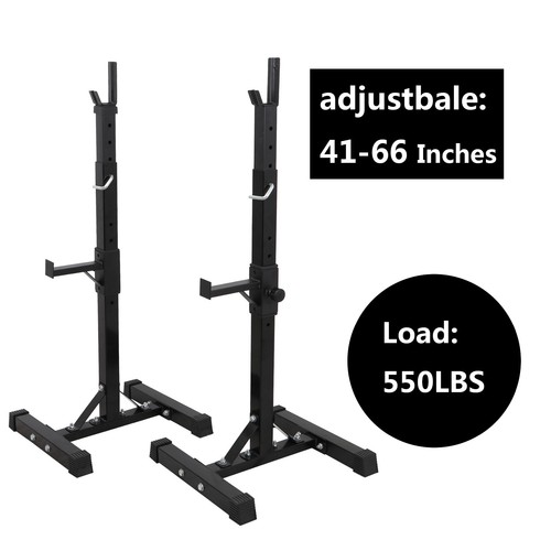Barbell rack stand squat - 2,